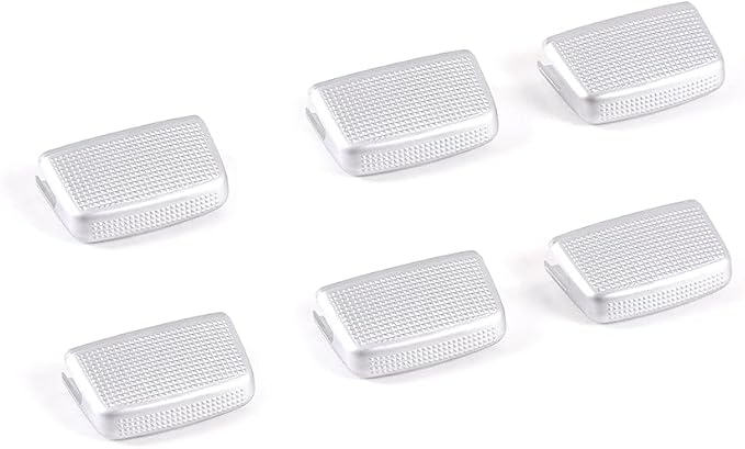 Air Vent Lever Cover Wind Outlet Knob Decoration Trims 6PCS - Image 5