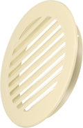 PATIKIL 6" Round Air Vent, Louver Grille Cover Aluminum Alloy Soffit Vent HVAC by PATIKIL
