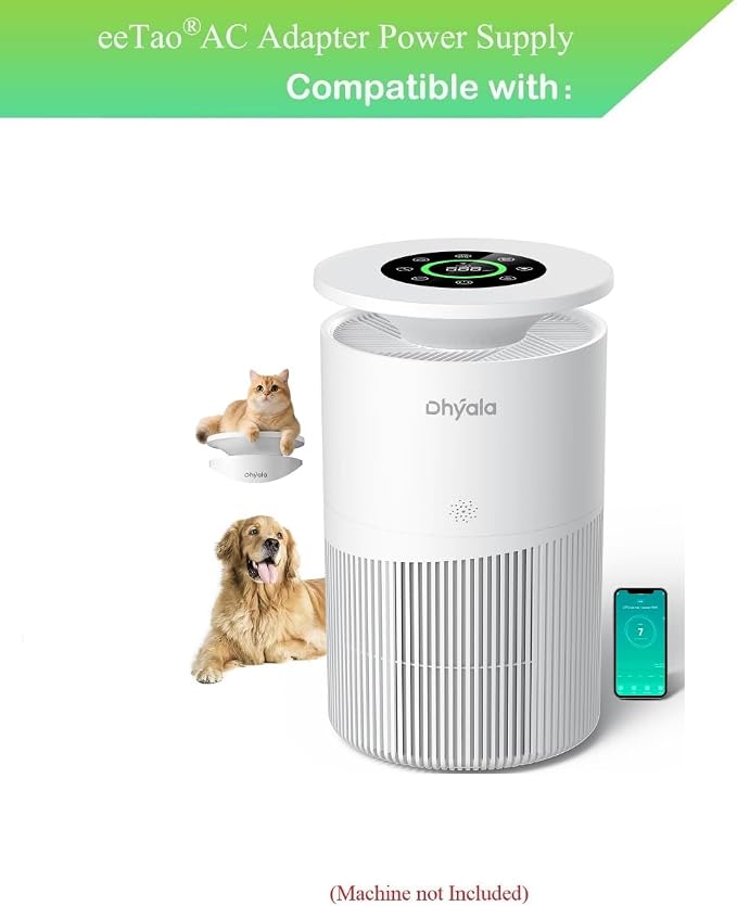 24 Charger for Dhyala KJ02 Air Purifier for Home DC24.0V 2A 48W Replacement - Image 2