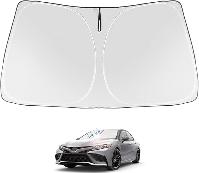 Proadsy 2026 Upgrade Windshield Sun Shade Custom Fit 2018-2025 2026 Toyota by Proadsy