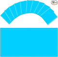 Wiooffen 12 Pcs Fluorescent Light Covers by Wiooffen