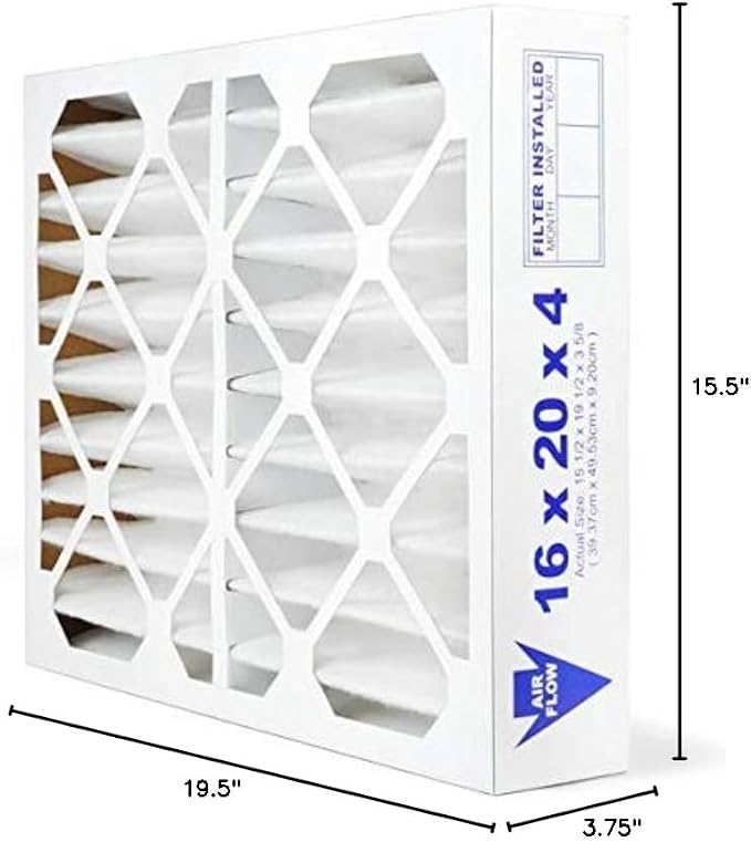 AIRX WICKED CLEAN AIR. 16x20x4 MERV 13 HVAC AC Furnace Air Filter Replacement - Image 9
