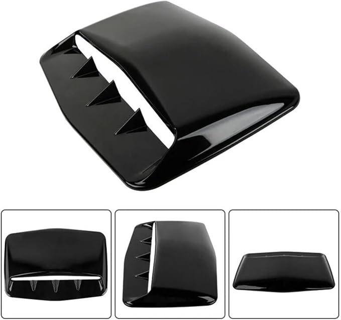 Universal Car Hood Scoop Air Flow Intake Decorative Turbo Bonnet Vent Cover - Image 4