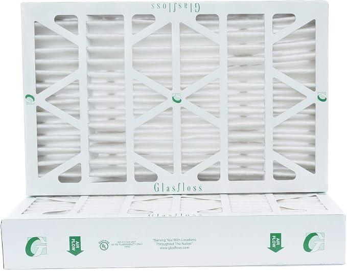 Glasfloss 16x25x4 MERV 13 AC & Furnace 4" Depth Air Filters. Box of 4. Actual - Image 4