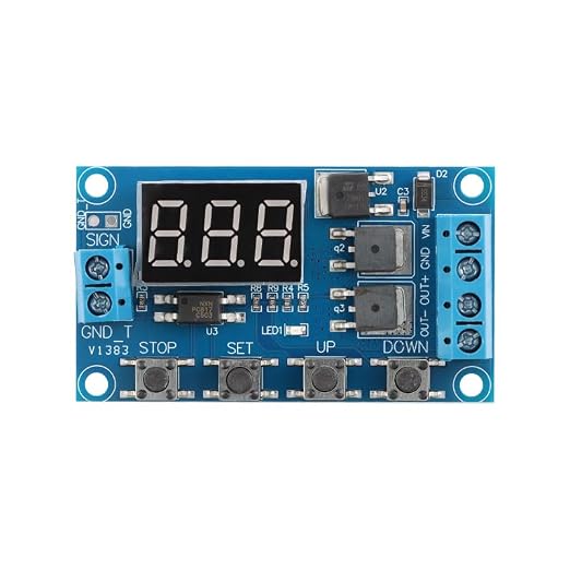 3Pcs DC 12V-24V Relay Timer Switch Module, Trigger Cycle Delay Timer Switch - Image 2