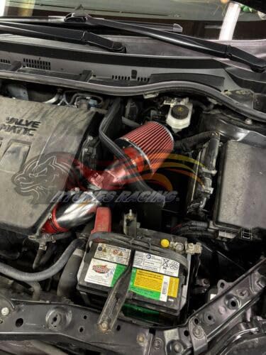 RTUNES RACING - BLUE - COLD AIR INTAKE w/HEAT SHIELD KIT Compatible - Image 8
