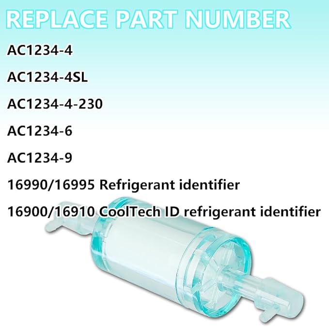 2PCS 16913 Filter for Robinair 16900/16910 CoolTech ID 8-068-800-08-8 - Image 4