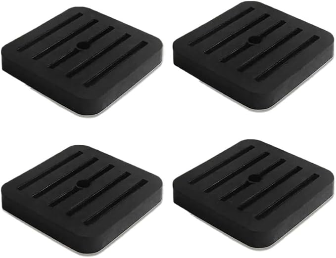 4pcs Air Conditioner Vibration Isolator AC Anti-vibration Rubber Pad by Unknown