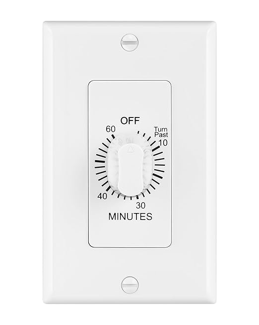 SURAIELEC 60-Minute Countdown Timer Switch by SURAIELEC