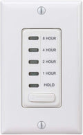 Intermatic EI220W 1/2/4/8 Hour SPST 1800-Watt In-Wall Countdown Timer by Intermatic
