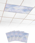 Yukro 4 Pack Fluorescent Light Covers by Unknown
