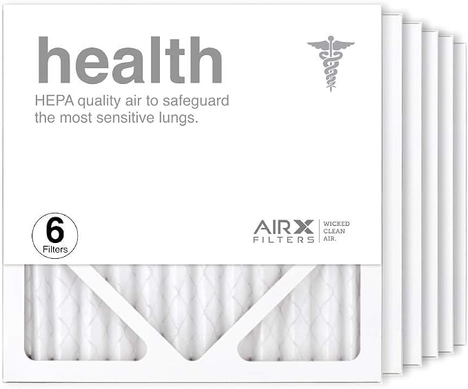AIRX WICKED CLEAN AIR. 12x12x1 Air Filter MERV 13 Pleated HVAC AC Furnace Air by AIRXFILTERSWICKEDCLEANAIR