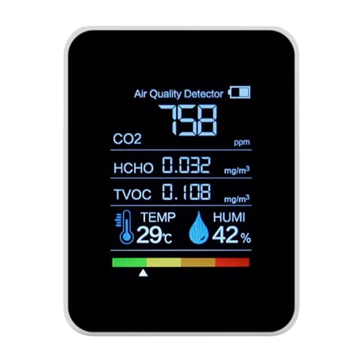 Environmental Sensor – Compact Air Purity Detector, Accurate Real-Time Display by Unknown