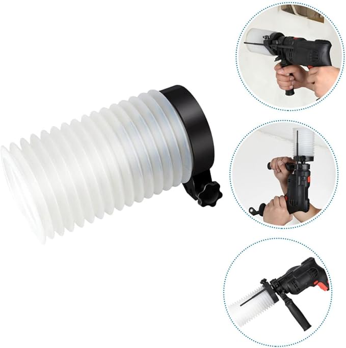 HOMSFOU Electric Hammer Drill Dust Shroud Fit Drill Press Cover Ash Bowl Health - Image 6