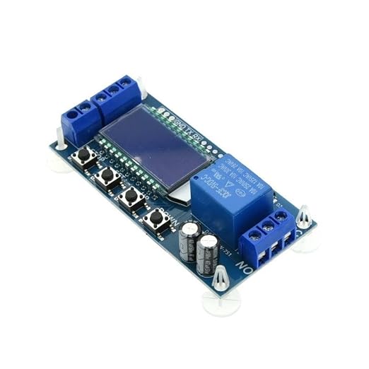 XY-LJ02 Delay Relay Module LCD Display Time Micro USB Digital 6-30V Control - Image 2