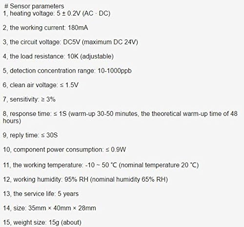 Taidacent Low Concentration Qualitative Detection MQ131 Ozone Sensor Module O3 - Image 6