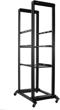 Raising Electronics Server Rack Open Frame Rack 4 Post 19 inch Adjustable by RAISINGELECTRONICS