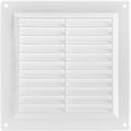 6" x 6" Inch White Vent Cover by ECOPROVENT
