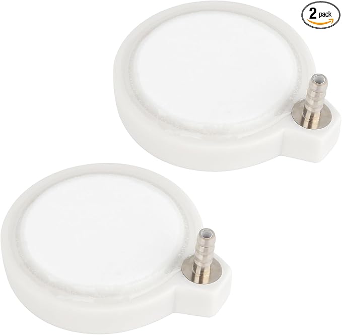 Pawfly 2 Inch White Air Stone Disc Small Bubble Stone Fish Tank Oxygen Stone by Pawfly