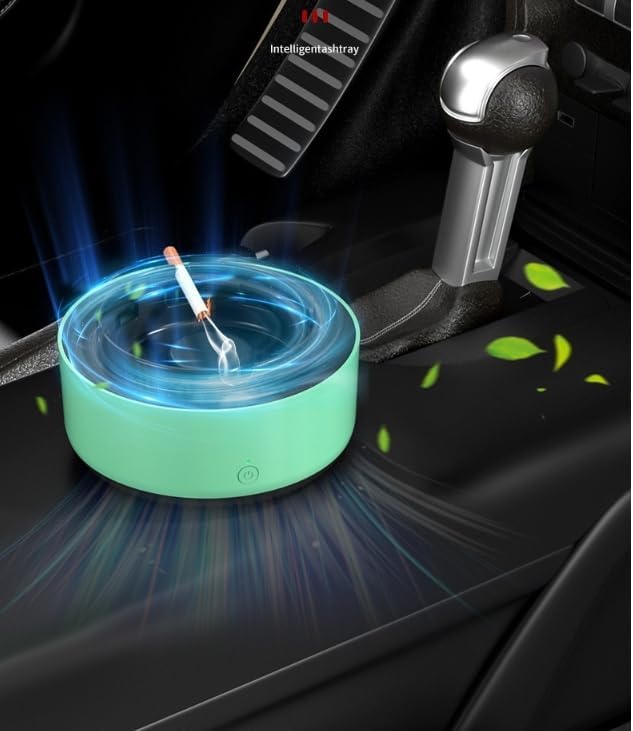 Indoor Smart Purified Smoke-free ashtray, 2 in 1 Air Purifier Multifunctional - Image 7