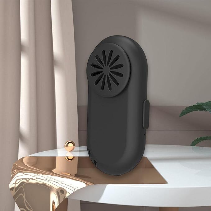 Clip On Face Mask Fan USB Rechargeable 3 Speeds Air Cooler | Portable Face - Image 5