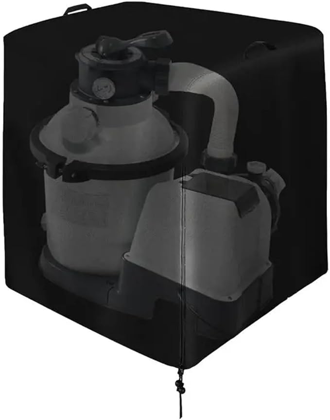 Cover for Pool Pump Filter Sand Cylinder Sunscreen Anti-UV Ground Enclosure by Unknown