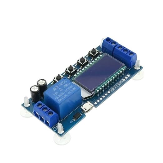 XY-LJ02 Delay Relay Module LCD Display Time Micro USB Digital 6-30V Control - Image 6