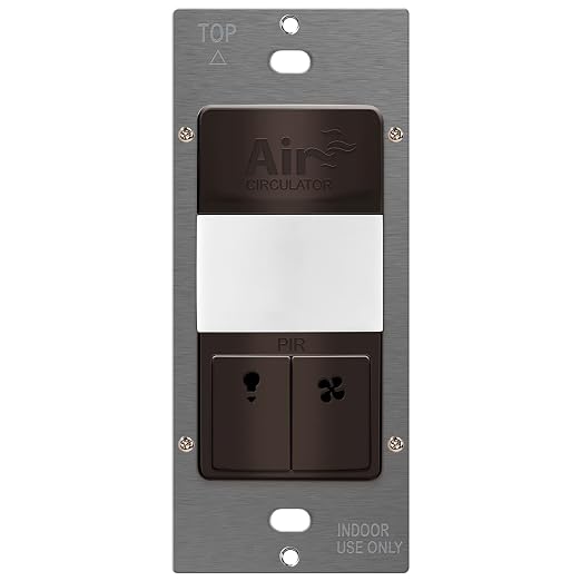 TOPGREENER Dual Load Air Circulator Switch, Auto Hourly Fresh Air Switch & by TOPGREENER