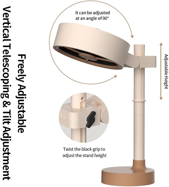 EVADA Mini Plug-In Desktop Air Purifier Cleaner Fan, Quiet Portable Range Hood - Image 6
