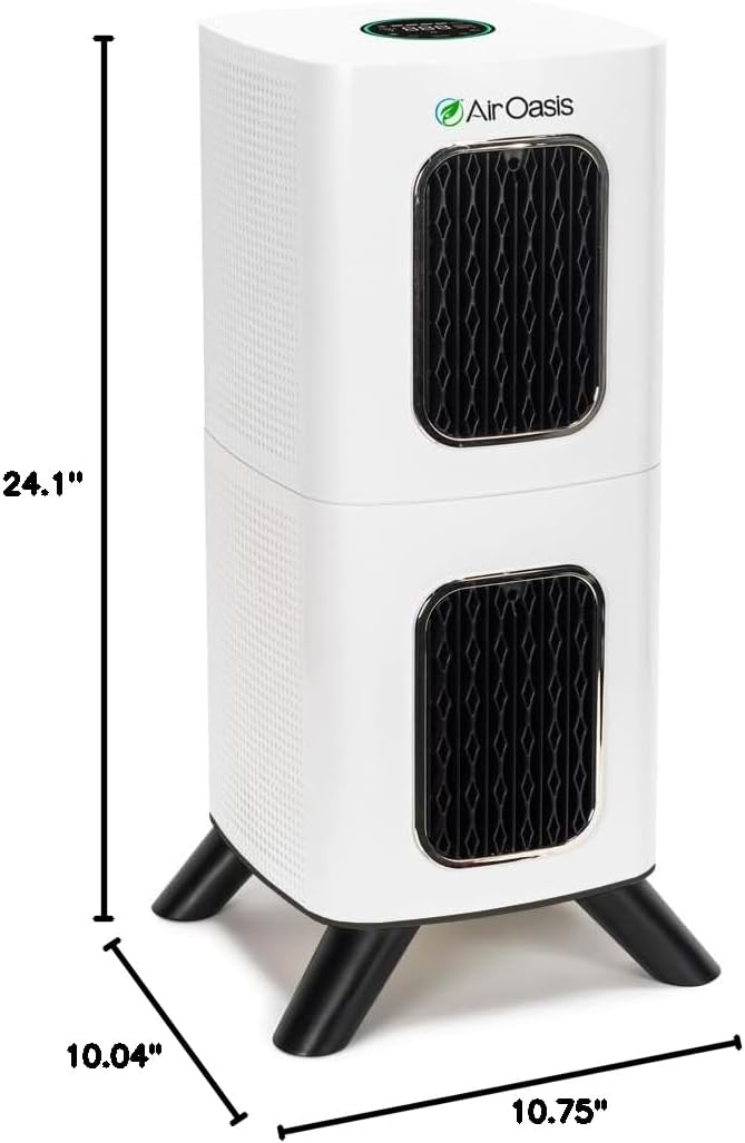 Air Oasis iAdaptAir 2.0 H13 HEPA Filter Air Purifier Reduces 99% of Viruses - Image 10