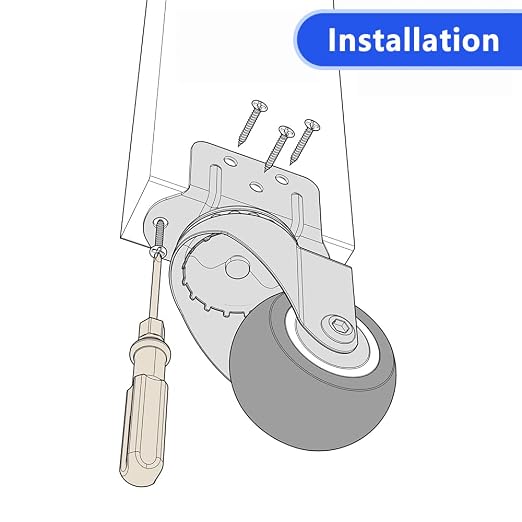 Heavy Duty Casters Set of 4 - Image 6