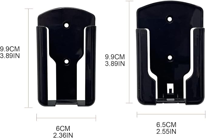 White Remote Control Holder, Self Adhesive Air Conditioning Controller Stand - Image 3