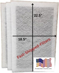 Fast-Shipped-Filters 3 Pack 20x25 Replacement Filter Designed to Fit by Unknown