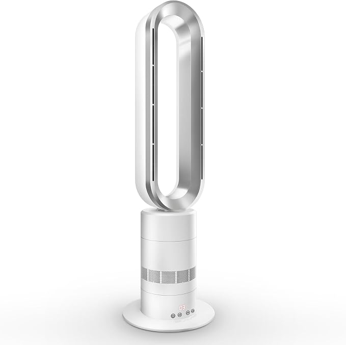 Xcity TP18Pro Bladeless Tower Fan, 2-in-1 Heater & Cooling Fan, 10 Cooling + 3 by Unknown