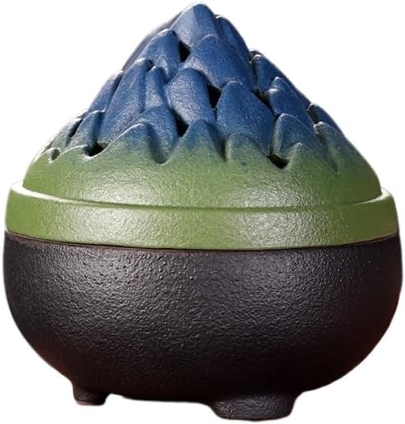 Incense Burner Ceramic Incense Burner Indoor Incense Agarwood Sandalwood Box by Unknown