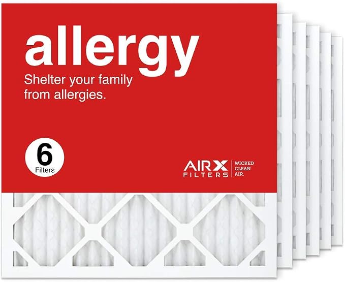 AIRx Filters 18x18x1 Air Furnace Filter MERV 11 Allergy, & Pet Dander, Pleated by AIRXFILTERSWICKEDCLEANAIR