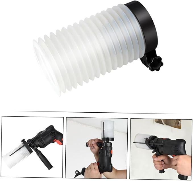 HOMSFOU Electric Hammer Drill Dust Shroud Fit Drill Press Cover Ash Bowl Health - Image 4
