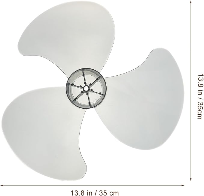 SEWACC Plastic Fan Blades Replacement, Universal Table Fan Blades - Image 2