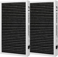 F1 Carbon Allergen Reduction+Odor Removal, HEPA Replacement Filter Compatible by WOCASE