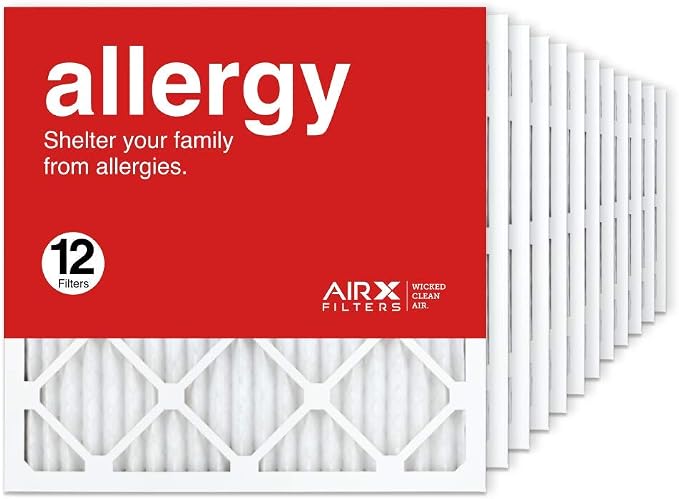 AIRx Filters 20x20x1 Air Furnace Filter MERV 11 Allergy, & Pet Dander, Pleated by AIRXFILTERSWICKEDCLEANAIR