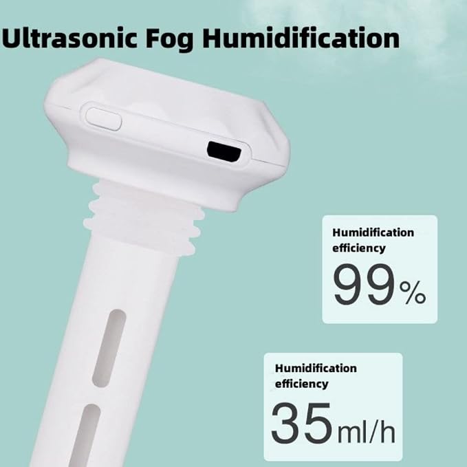 Andy's Orchids Portable Mini Humidifiers, USB Home Air Diffuser, Anion Mist - Image 2