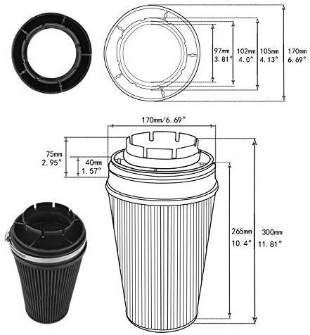 4" Cold Air Intake System + Heat Shield Replacement - Image 6