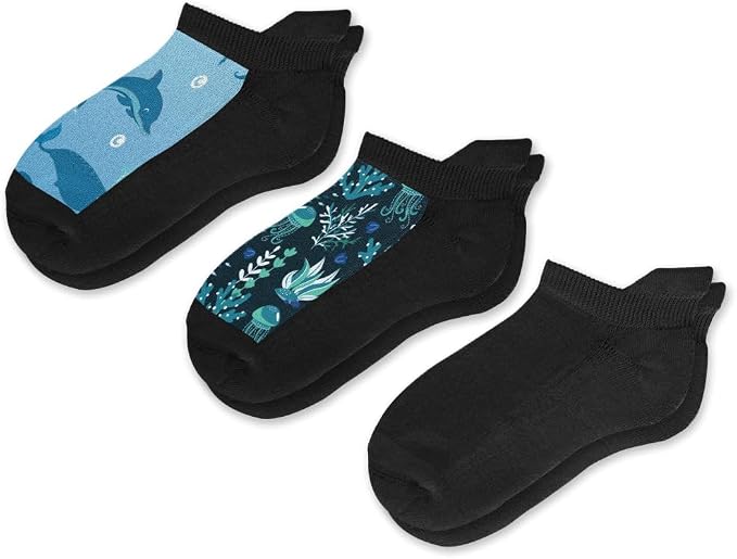 Viasox Ankle Compression Socks for Women & Men 3 Pack, 14 mmHg Support Improves - Image 2