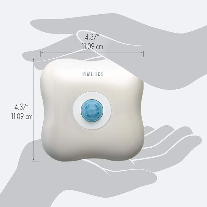 Homedics TotalClean Personal UV-C Plug-In Air Sanitizer – Small Air Purifier - Image 6