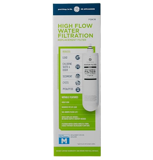GE Single Stage Under Sink Replacement Filter, Fits GE GXK140TNN and GXULQK by GEAppliances