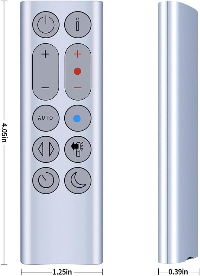 Replacement Remote Control for Dyson Hot + Cool Fan HP04 HP05 HP06 HP07 HP09 - Image 7