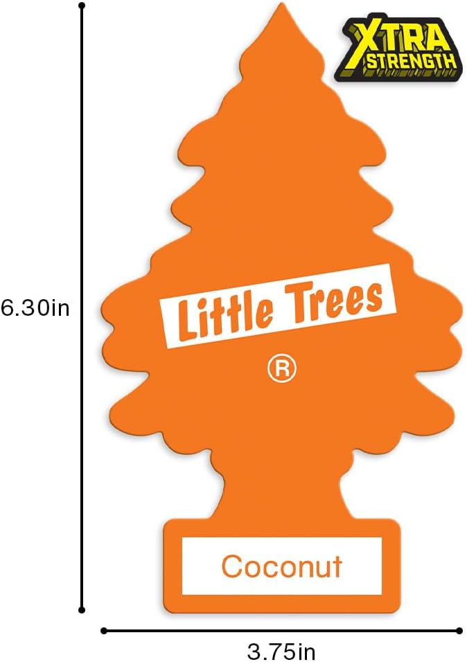 LITTLE TREES Car Air Freshener | Xtra Strength Provides Long-Lasting Scent - Image 6