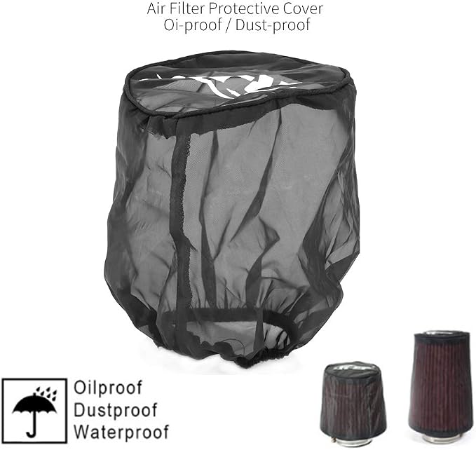Air Intake Filter Cover, Universal Car Air Filter Protective Cover - Image 4