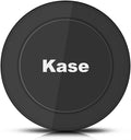 Kase 77mm Front Lens Cap, Magnetic CNC Aluminum + Optical Glass, Quick Press-On by KaseFilter