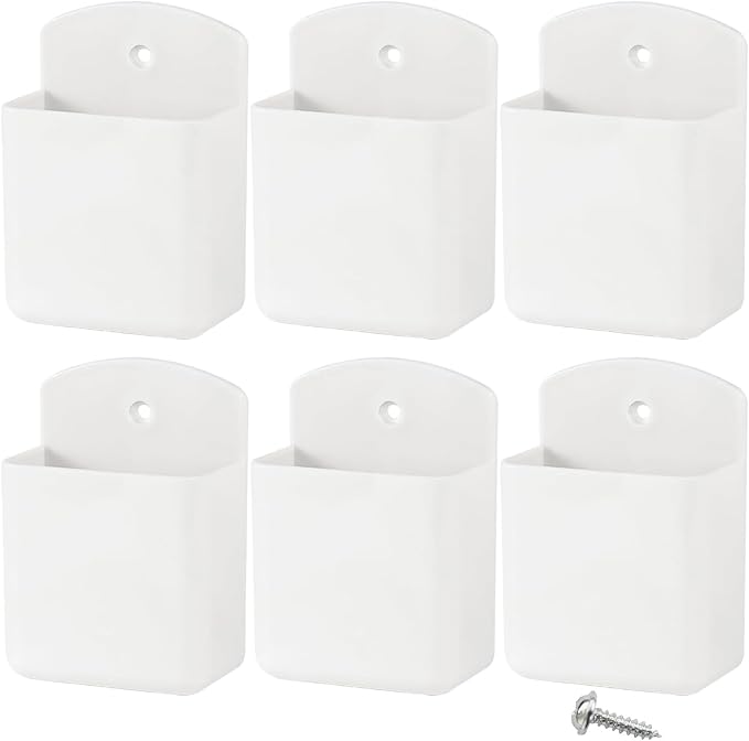 KAKAMINA Remote Control Holder Wall Mount 6pcs, TV Remote Holder by KAKAMINA